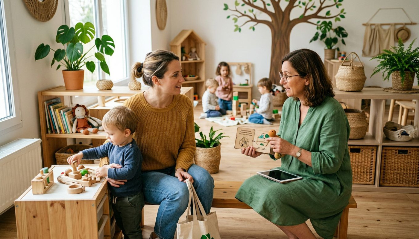 Crèche écoresponsable : une nouvelle exigence des parents lors de l'inscription